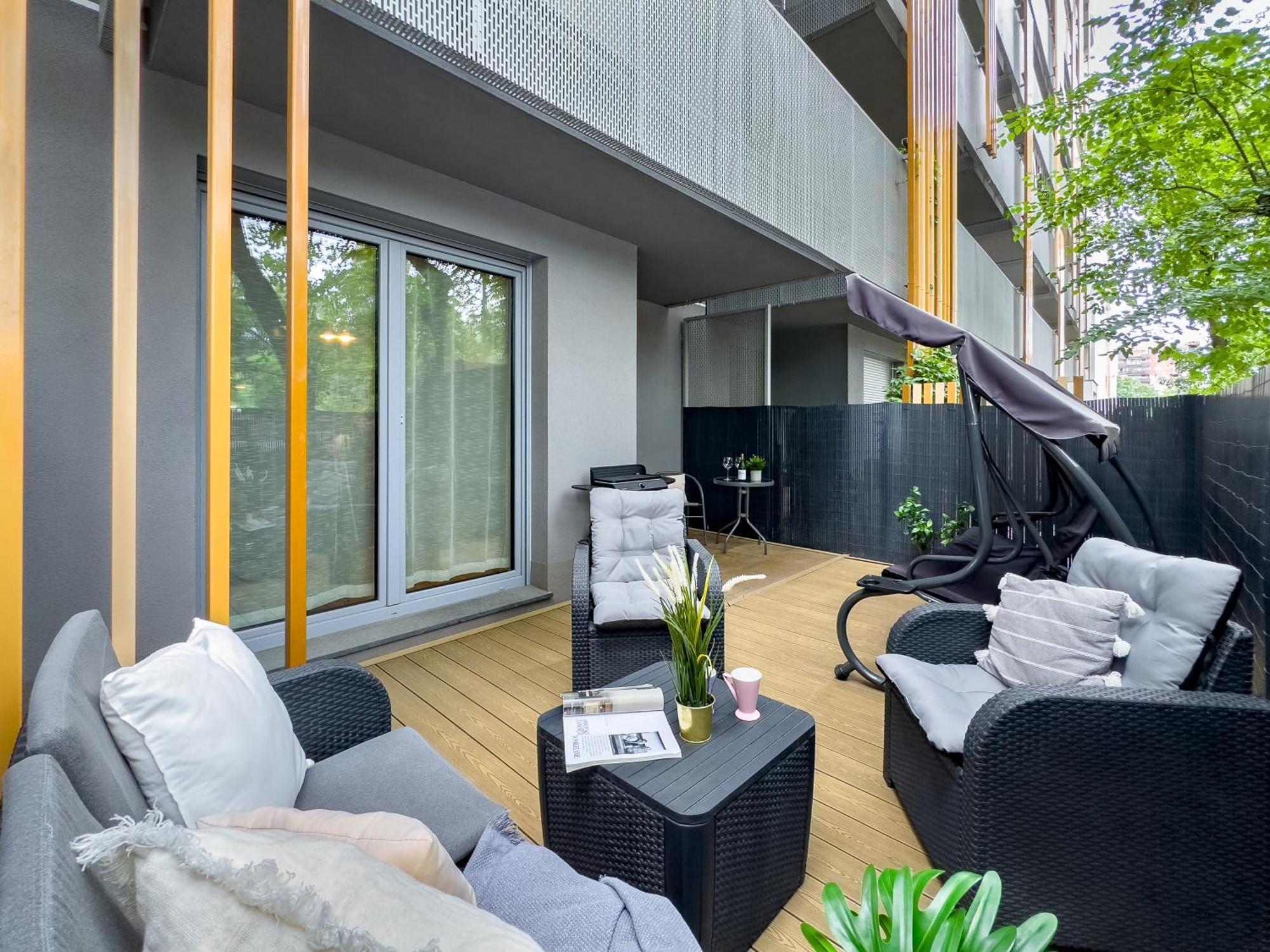 Apartament Z Duzym Tarasem W Centrum Krakowa מראה חיצוני תמונה